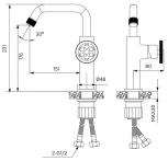 Смеситель IDDIS Grange GRAGMR0i01 для раковины