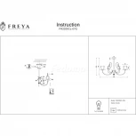 Потолочная люстра Freya Vanda FR2030CL-07G (220V, подвески)