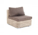 Модуль диванный прямой с подушками, цвет бежевый 4SIS Лунго YH-C1032W beige