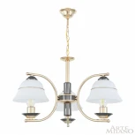 Подвесная люстра Arte Milano Florentia-1240 301240/3 Bk/Gd (220V, на цепи)
