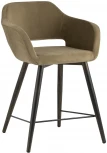 Стул полубарный Stool Group Саймон велюр капучино УТ000025176