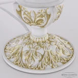 Интерьерная настольная лампа Bohemia AL7801 AL78100L/1-32 WMG (220V, подвески, подсвечник, свеча)