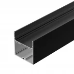Профиль с экраном SL-LINE-7477-2500 BLACK+OPAL (Алюминий) 027991 Arlight SL-LINE
