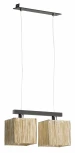 Подвесной светильник Alfa Peter 16622 (220V, венге, на проводе, куб)