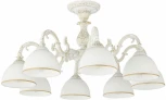 Потолочная люстра на штанге Arte Milano AM346410 346410/8 WT+G (220V)