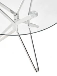 Стеклянный стол M-City RIGA прозрачный