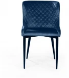 Стул JAZZ ромб, бархат синий 29/черный конус Top Concept 77458