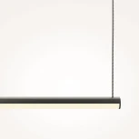 Подвесной светодиодный светильник Maytoni Halo MOD246PL-L24BK (220V, на тросе)