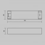 Блоки питания 48В Maytoni Power Supply Magnetic PSL005-100W-48V-IP20