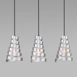 Подвесной светильник Eurosvet Storm 50058/3 серебро