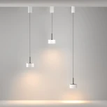 Подвесной светильник Maytoni Glare P102PL-12W3K-W (LED, 220V, на проводе, круглые)