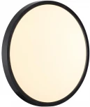 Настенно-потолочный Sonex Alfa Black 7660/24L MITRA пластик/белый/черный LED 24Вт 3000/4000K D300 IP20 (220V, круглые)