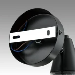 Бра Lumion Corne 6595/1W черный/прозрачный, металл/стекло E27 1*60W 220V