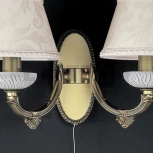 Бра Reccagni Angelo 5402 A 5402/2 (220V, выключатель)