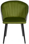 Стул Paola зеленый с жаккардом Bradex Home RF 0258