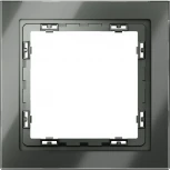 Рамка на 1 пост (титан, стекло) Voltum S70 VLS110106