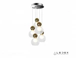 Подвесной светильник iLedex Blossom C4476-5R GL (220V, на проводе, шарики)