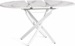 Кухонный стол Tetchair MANZANA (ЛДСП,HPL,Металл/Белый)