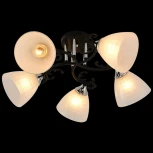 Потолочная люстра на штанге Reluce 11308-0.3-05 BK+CR (220V)