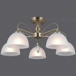 Потолочная люстра на штанге ILLUMICO IL0623-5CSQ-24 AB CAPELLA