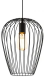 Подвесной светильник Eglo Newtown 49472 (220V, на проводе, бокалы, клетка)