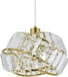 Подвесной светильник (12015/A/1P Brass) Indigo Frizzante V000488 (220V, на проводе, шар)