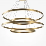 Подвесной светильник ярусный светодиодный Maytoni Rim MOD058PL-L174BSK (220V, на тросе)