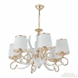 Подвесная люстра Arte Milano Florentia-3857 303857/6 Wh/Gd (220V, на цепи)