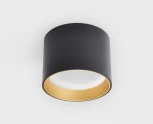 Накладной светильник Italline IT02-007 black 3000K (LED, 220V, круглые, IP44)