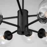 Потолочная люстра на штанге Favourite Recens 2626-8P (220V, шар, молекулы)