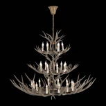 Подвесная люстра ST Luce Renna SL154.703.27 (220V, на цепи, подсвечник, свеча, рога)