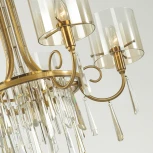 Подвесная люстра Nicole 4886/5 Odeon Light (220V, подвески, на цепи)