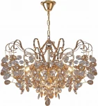 Подвесная люстра Reluce 08280-0.4-06 FG (220V, хрусталь, на цепи)