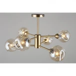 Потолочная люстра на штанге Omnilux 933 OML-93307-06 (220V, шарики)