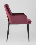 Кресло Stool Group Саманта велюр бордовый УТ000004438