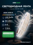 Светодиодная лента 11Вт/м 24В 5м LEDS POWER 005584