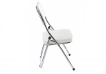 Обеденный стул на металлокаркасе Woodville Chair раскладной белый 11072