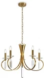 Подвесная люстра Freya Harvest FR2040PL-05BS (220V, подвески, на цепи)