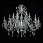 Подвесная люстра Chiaro Барселона 313012418 (220V, на цепи, подсвечник, свеча)