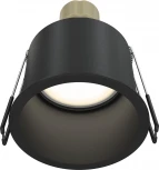 Встраиваемый светильник Reif GU10 1x50Вт Maytoni Technical DL049-01B (220V, круглые)