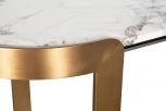 Консольный стол Garda Decor 58DB-CST20051 (Золото/Белый мрамор)
