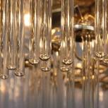Подвесная большая люстра каскадная L'Arte Luce Spazzoli L08500 (220V, на цепи)