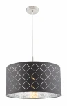 Подвесной светильник Globo Kidal 15228H (220V, на проводе, круглые, узор в клетку)