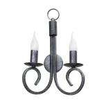 Бра Vitaluce V1480/2A (220V, ковка, выключатель, свеча)