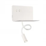 Настенный светильник для чтения с usb-портом ST Luce Pinaggio SL1576.501.02 (LED, 220V, выключатель)