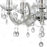 Подвесная люстра Globo Cuimbra II 63116-5 (220V, на цепи, подсвечник, свеча)