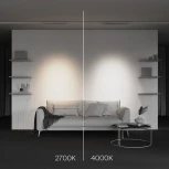 Трековый светильник трехфазный 20W 220V Maytoni Points TR195-3-20W2.7K-M-W (LED)