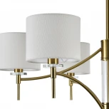 Подвесная люстра (13031/6P Brass) Indigo Boheme V000525 (220V, на цепи)