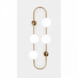 Настенный светильник Aployt Kornelia APL.308.01.04 (220V, шарики, бусы)