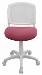 Кресло детское Бюрократ CH-W296NX белый TW-15 сиденье розовый 26-31 сетка/ткань крестовина пластик пластик белый